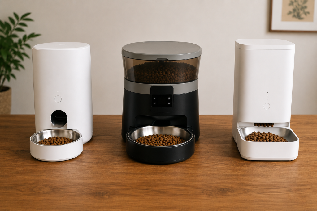 Comparatif des meilleurs distributeurs de croquettes automatiques pour chat