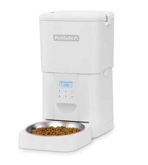 PetSafe FlexFeed, distributeur de croquettes hors-ligne avec bol inox